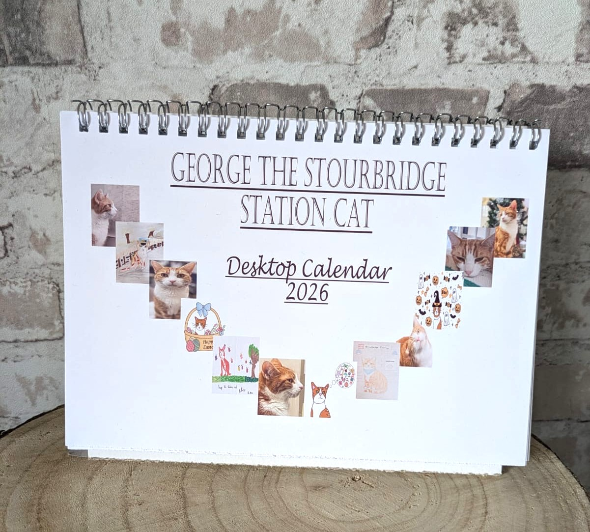 George's Desktop Calendar *Pre Order*