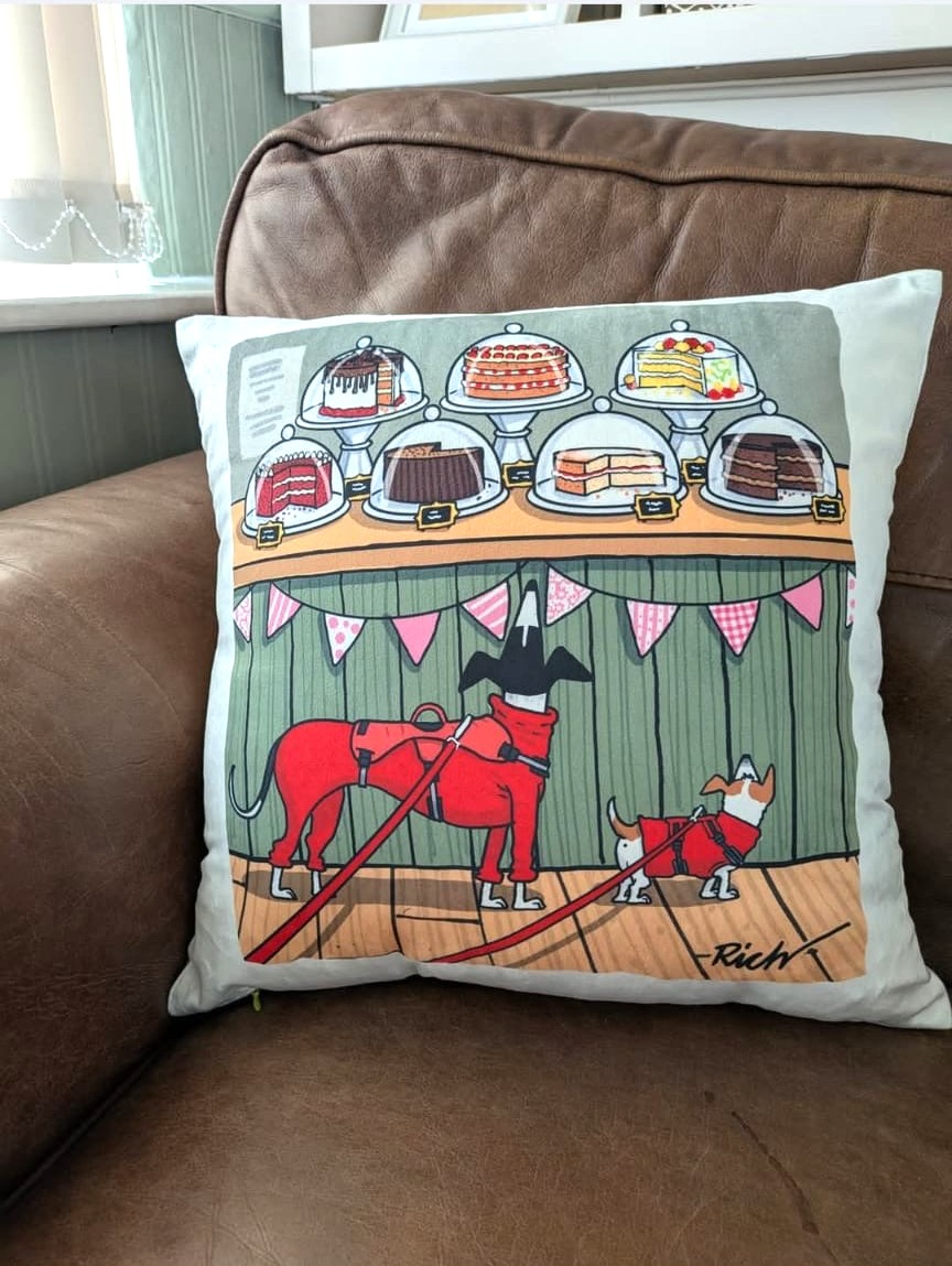 Rich's Cake Shop Cushion