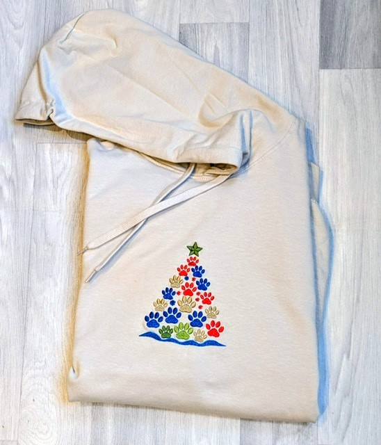 Christmas 'Pawtree' Hoodie