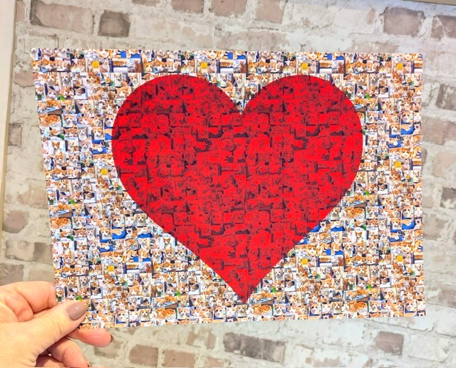 George's 'Stay Pawsitive' Print