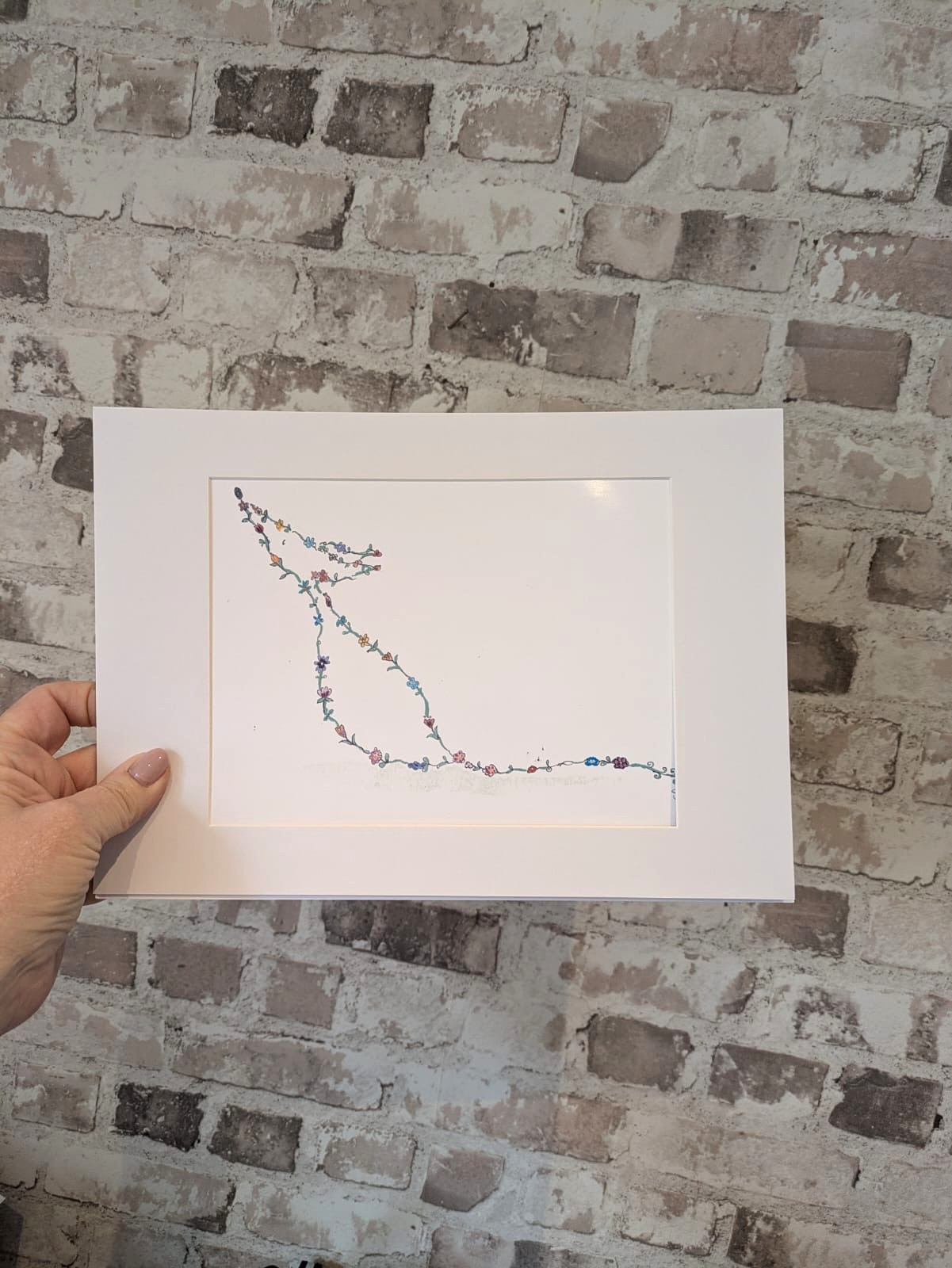 Nellie's 'Hound of Flowers' Print