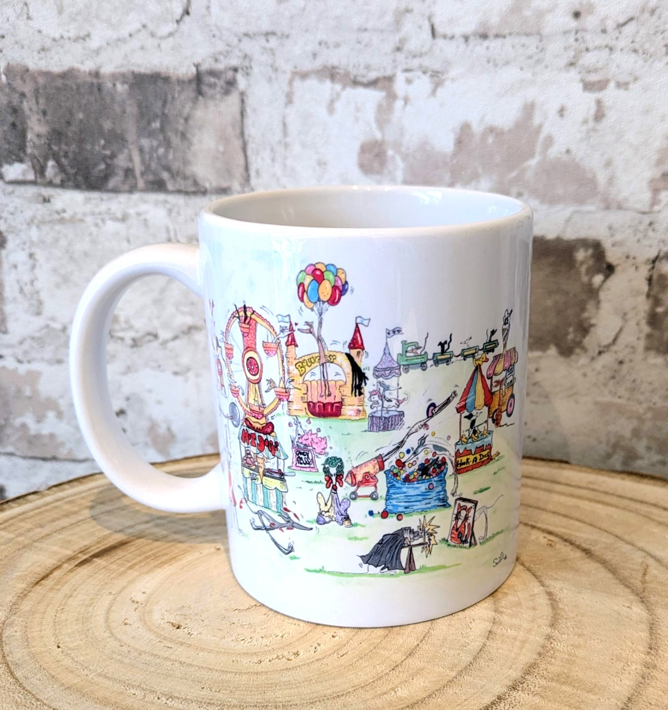 Brand New 'Inside the Mind of a Greyhound' Mug