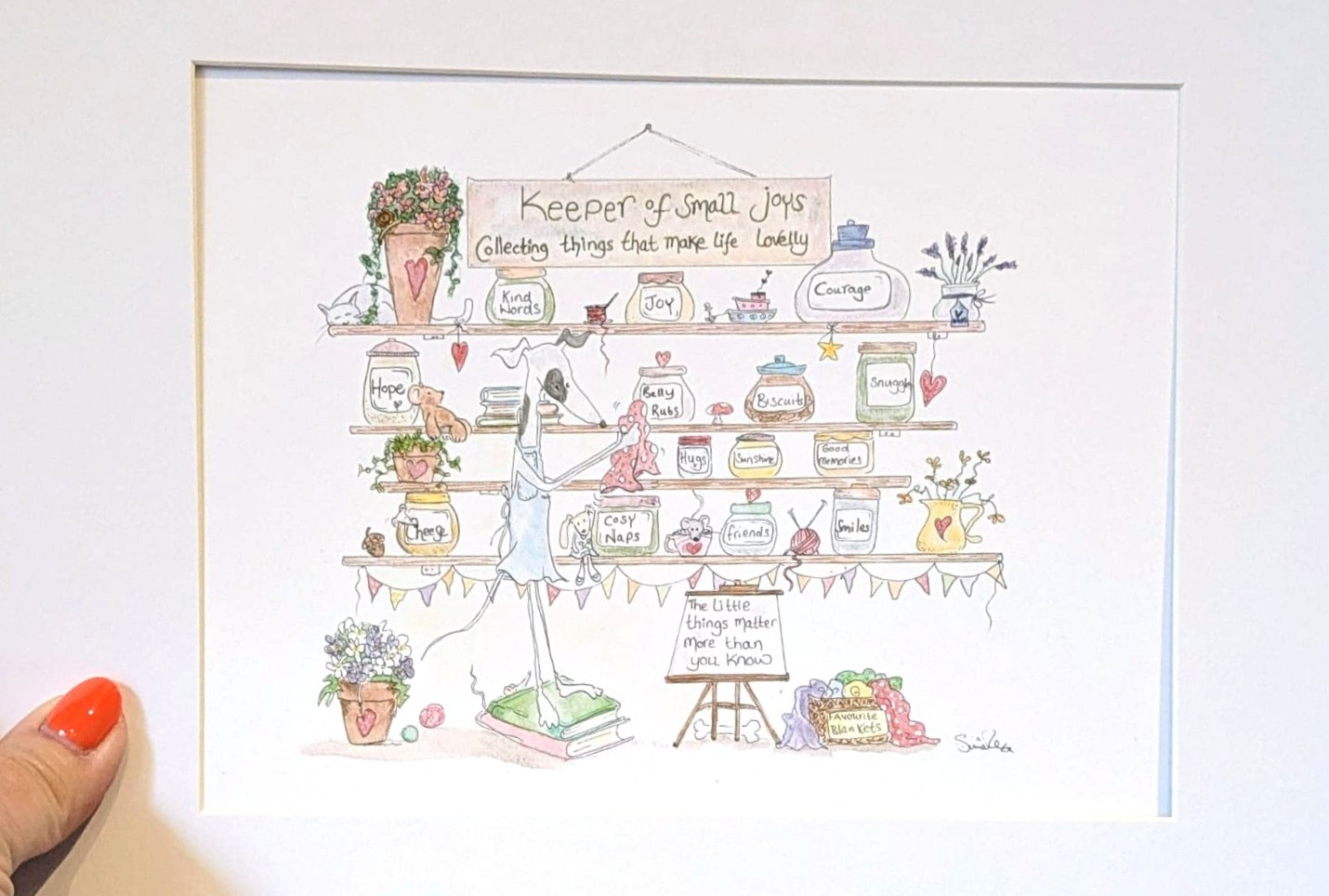 Nellie's 'Keeper of Small Joys' Print