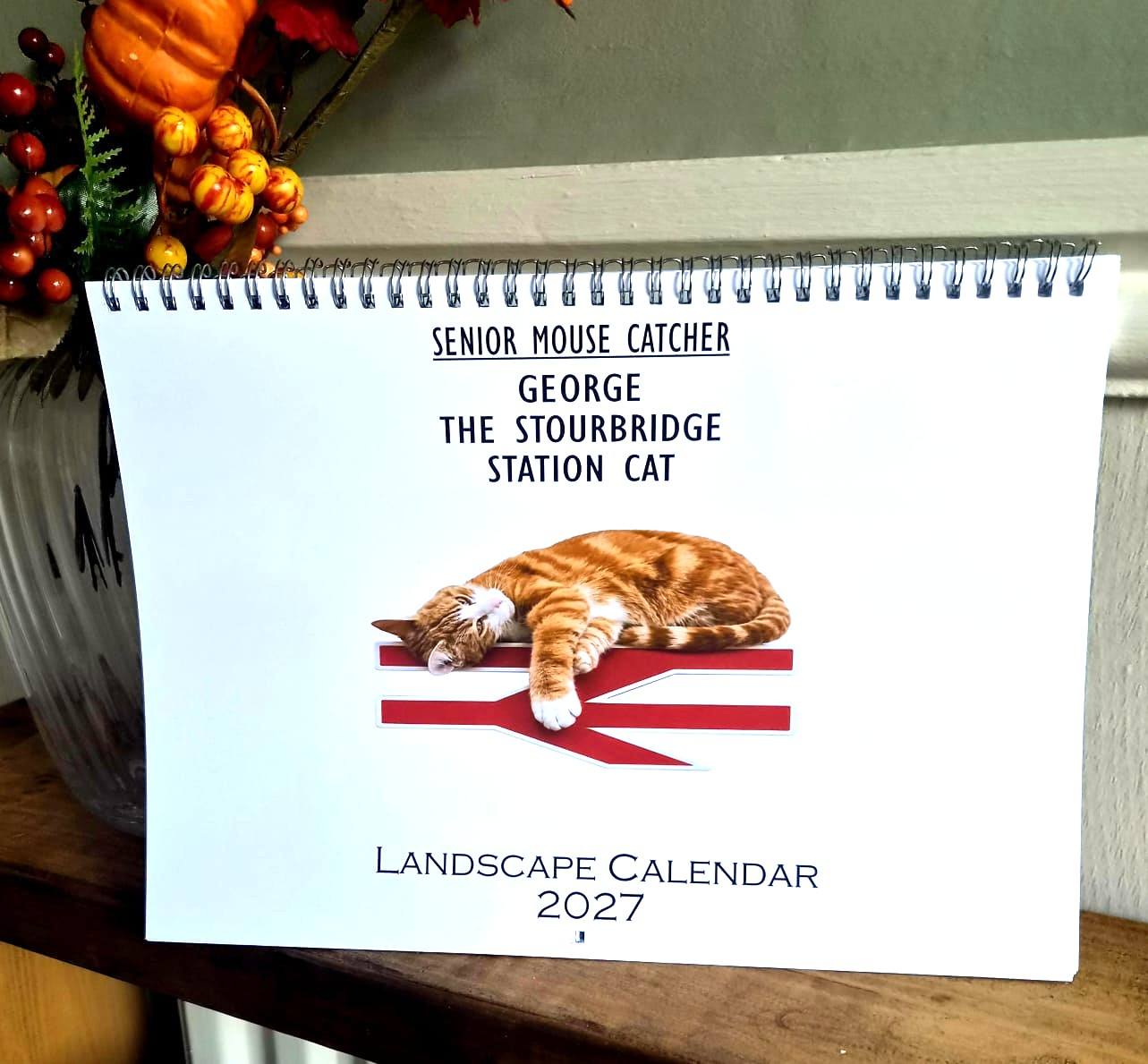 George's A4 Landscape Calendar 2027
