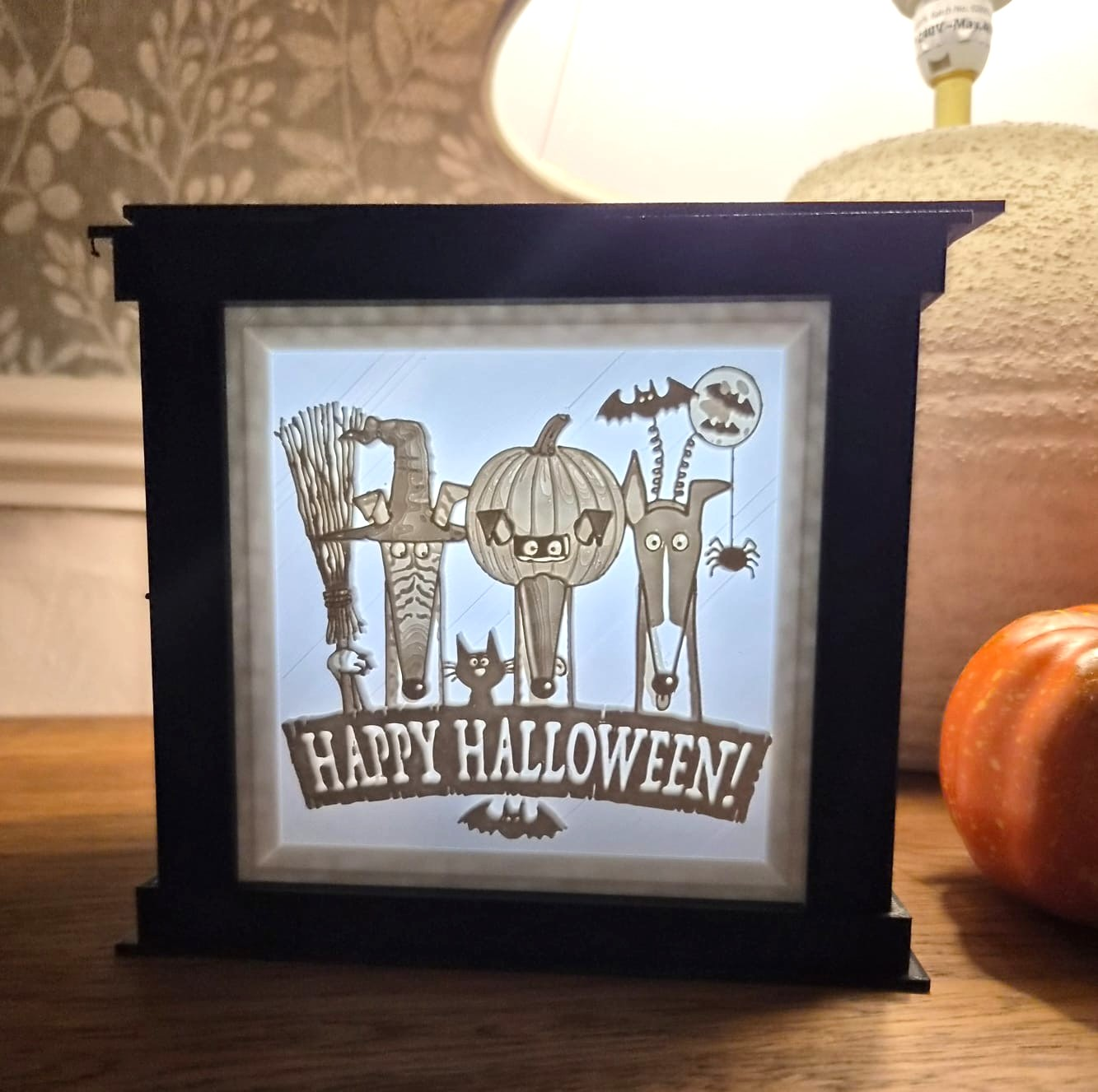 Richard’s Spooky Halloween Litho Lamp
